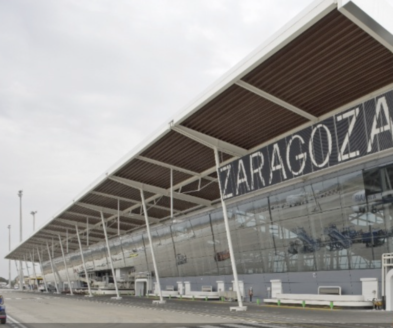 El aeropuerto de Zaragoza, segundo en carga en España en 2020