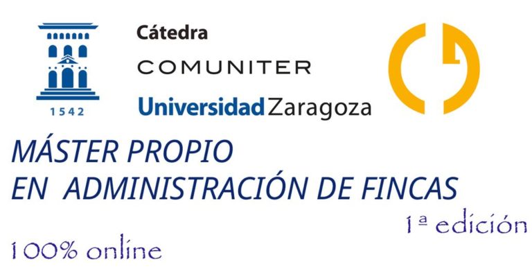 Nace el primer máster de Administrador de Fincas en Aragón