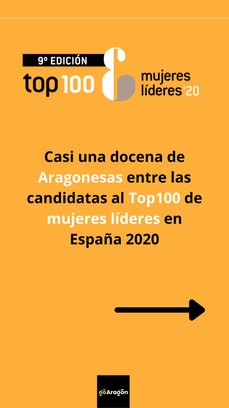Aragonesas Top 100 Mujeres líderes 2020