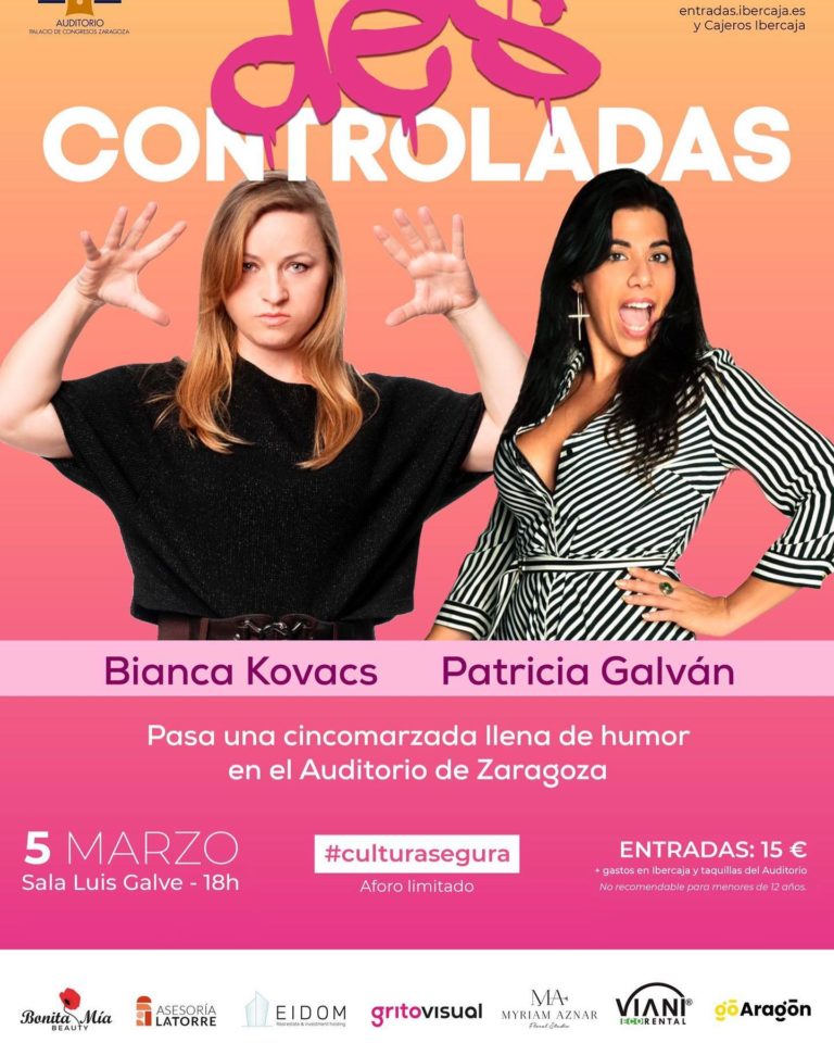 Gana una de las 4 entradas dobles para ver: “UNA PAREJA DE DESCONTROLADAS”