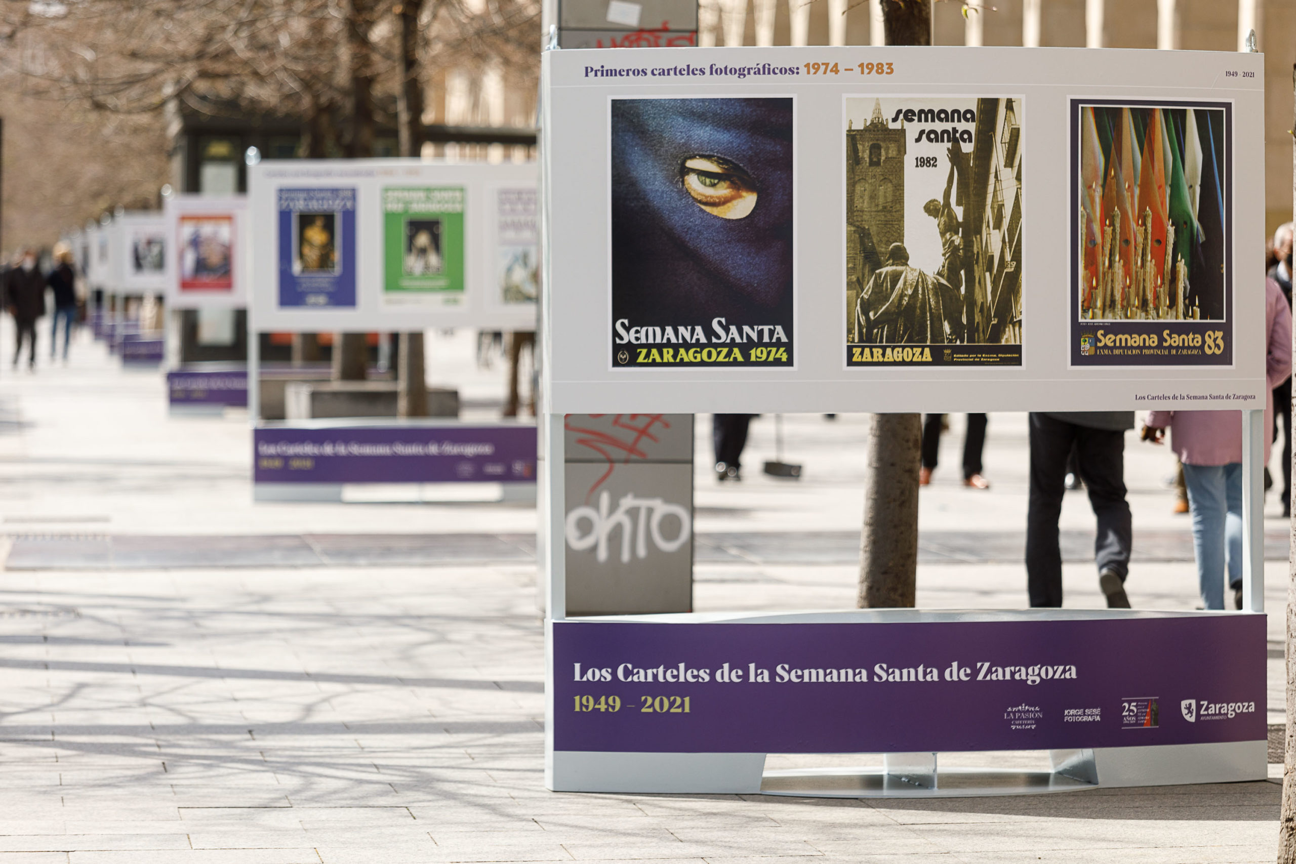 Inauguración de la exposición "Los carteles de la Semana Santa" Zaragoza 2021