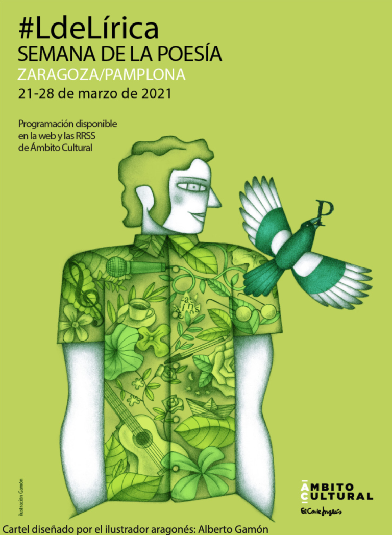 Ámbito Cultural de El Corte Inglés de Zaragoza celebrará la Semana de la Poesía