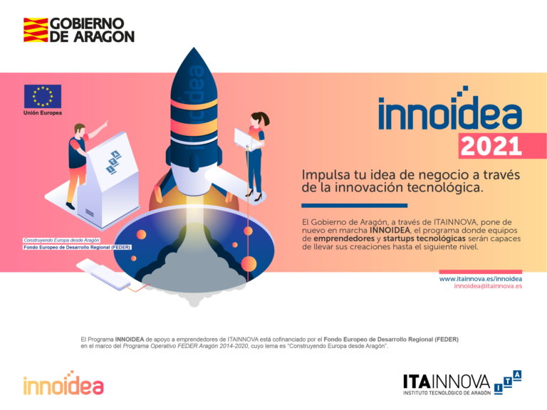 ITAINNOVA lanza una nueva edición de INNOIDEA, el programa destinado a la creación y consolidación de nuevas empresas (startups) mediante la aceleración tecnológica