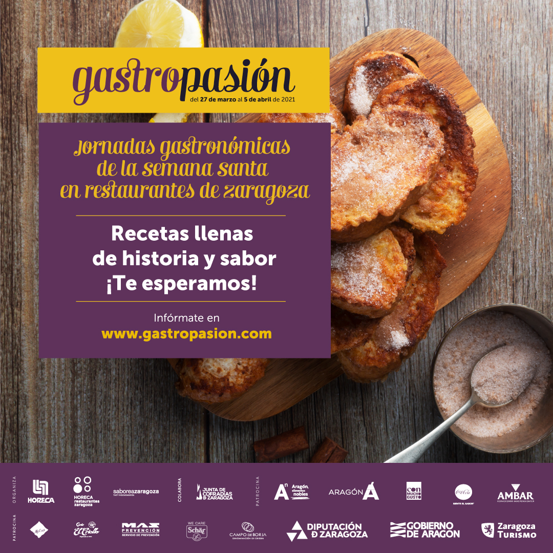 Cartel de la Gastropasion Zargoza Semana Santa