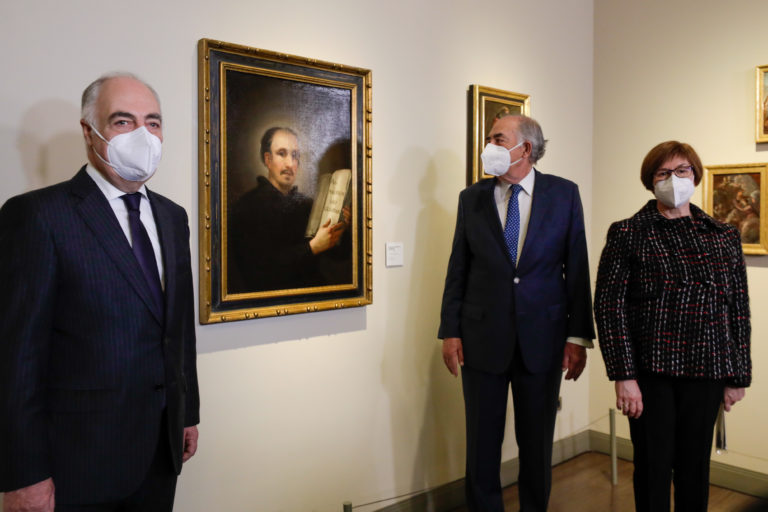 La Fundación Ibercaja incorpora el “San Ignacio de Loyola” de Goya al Museo Goya
