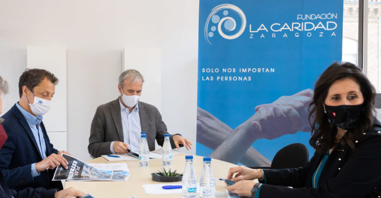 El Ayuntamiento de Zaragoza refuerza un 19% la dotación del convenio con La Caridad