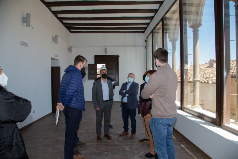 Las obras de restauración de la Casa de las Conchas de Borja terminarán este verano