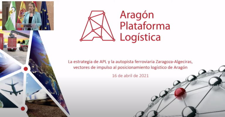 El Ministerio y Adif respaldan impulsar la autopista ferroviaria Zaragoza-Algeciras