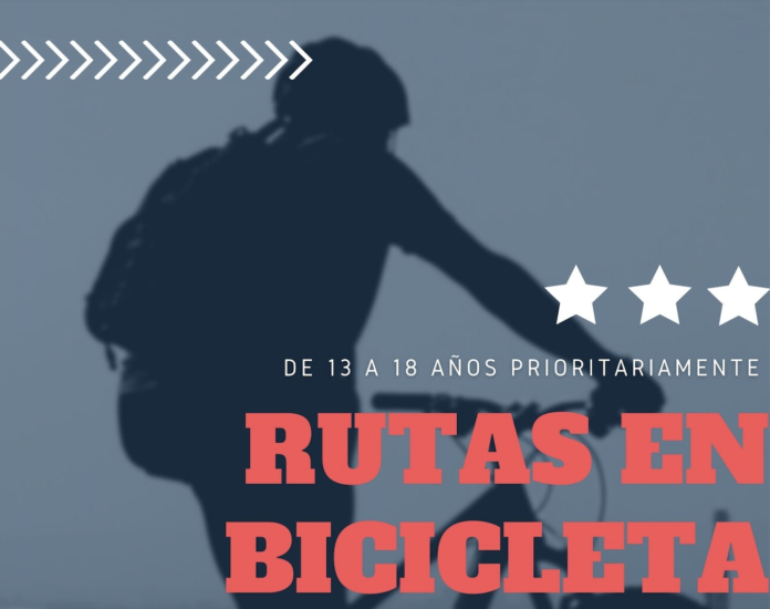 foto del cartel El taller de rutas en bicicleta para jóvenes en Huesca