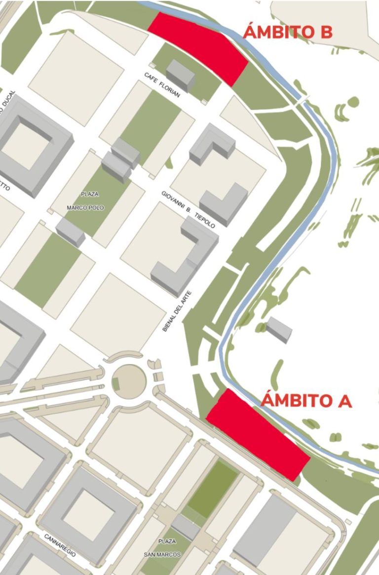 Parque Venecia y el Canal Imperial estarán conectados peatonalmente