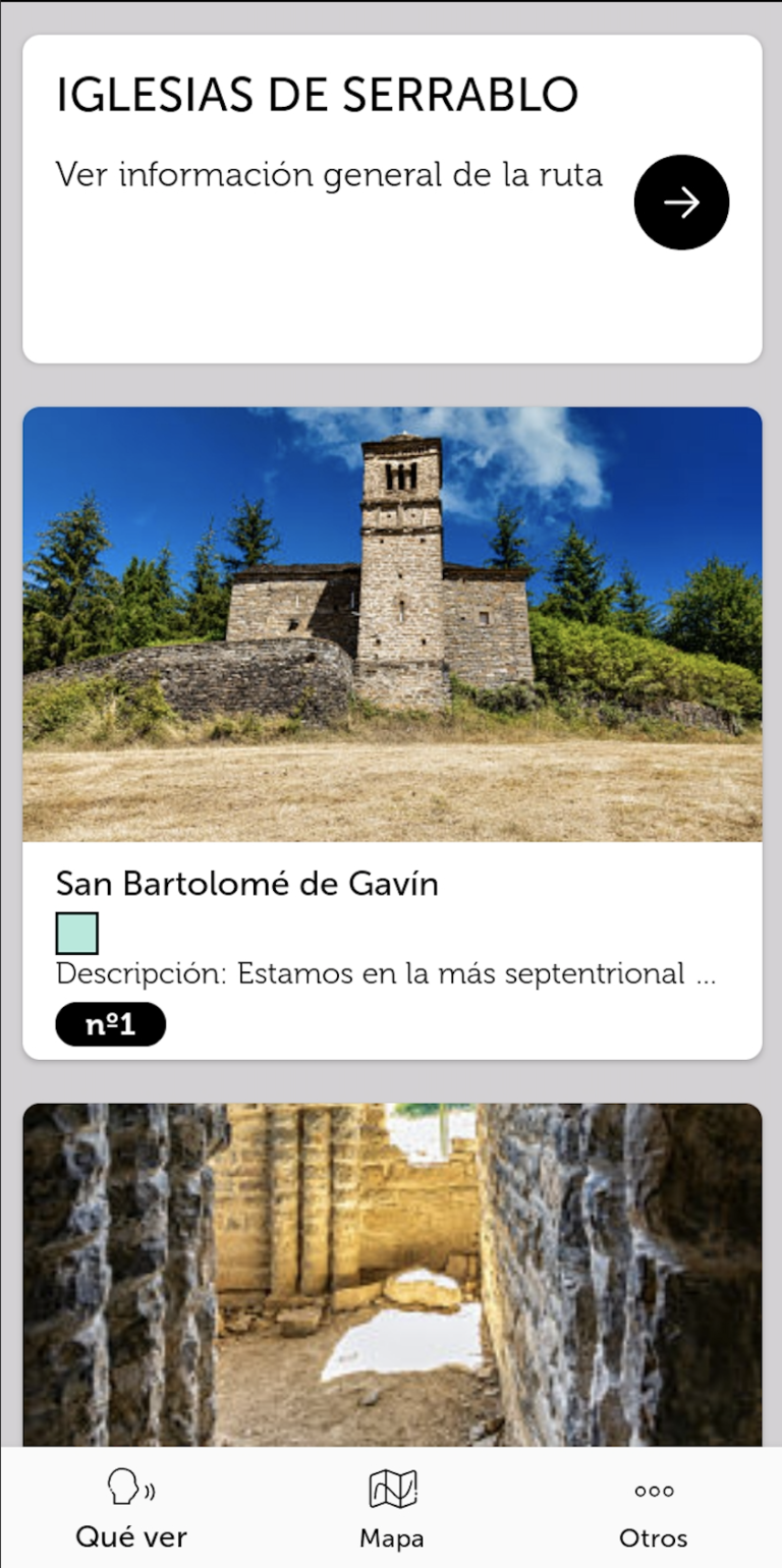 Las iglesias del Serrablo accesibles gracias a una APP impulsada por DGA