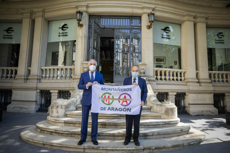 Fundacion Ibercaja y Montañeros de Aragón colaboran para fomentar la afición por la montaña y sus deportes