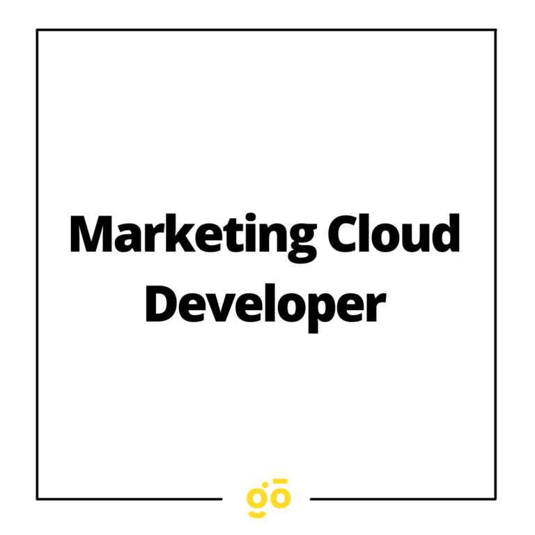 Marketing Cloud Developer