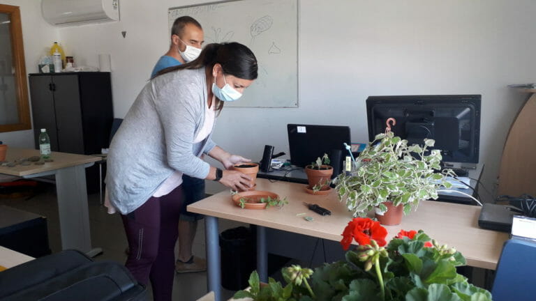 Gardeniers acoge el ´Taller de Empleo Fartalla´