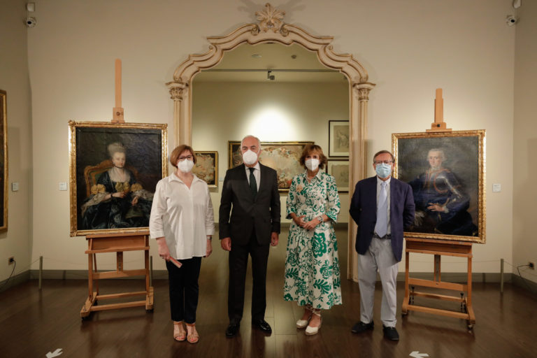 Dos retratos inéditos de los hermanos Bayeu se incorporan a la colección permanente del Museo Goya de Fundacion Ibercaja