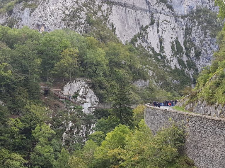 La pasarela en el fuerte de Portalet fomentará el uso del Camino de Santiago por Aragón