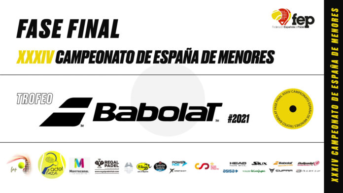 Fase Final del Campeonato de España de Menores Trofeo Babolat