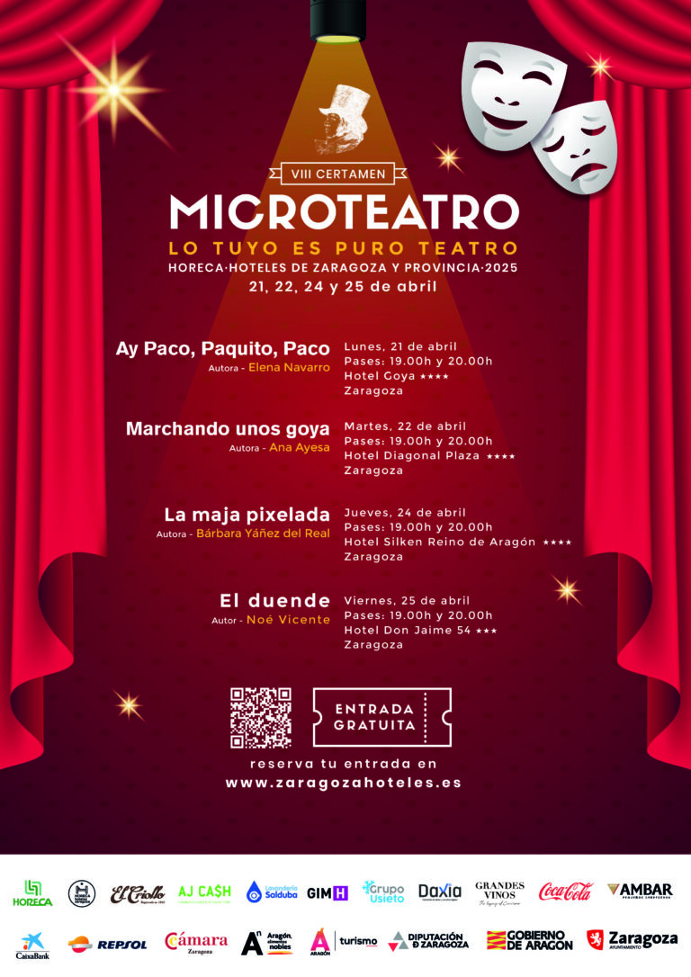 Festival de microteatro “Lo tuyo es puro teatro” en Zaragoza