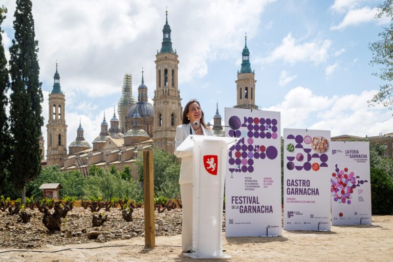 Zaragoza celebra el primer Festival Internacional de la Garnacha con vino, música y gastronomía sostenible