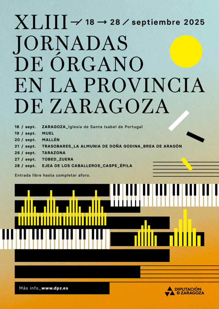 Zaragoza celebra sus Jornadas de Órgano con 12 conciertos gratis