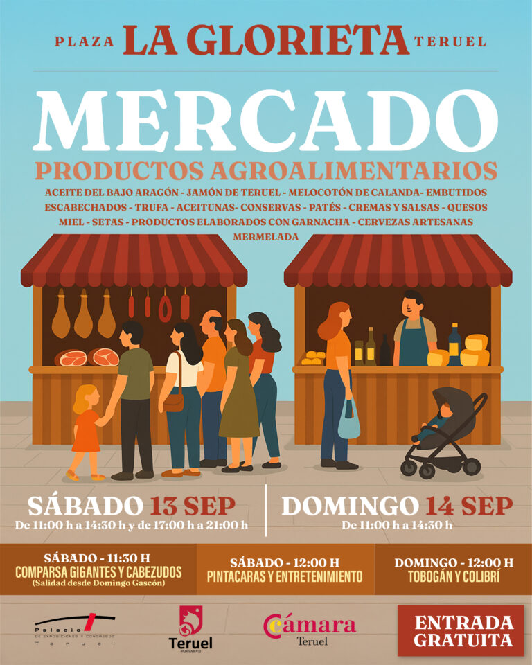 Cámara de Comercio de Teruel impulsa cata y feria agroalimentaria