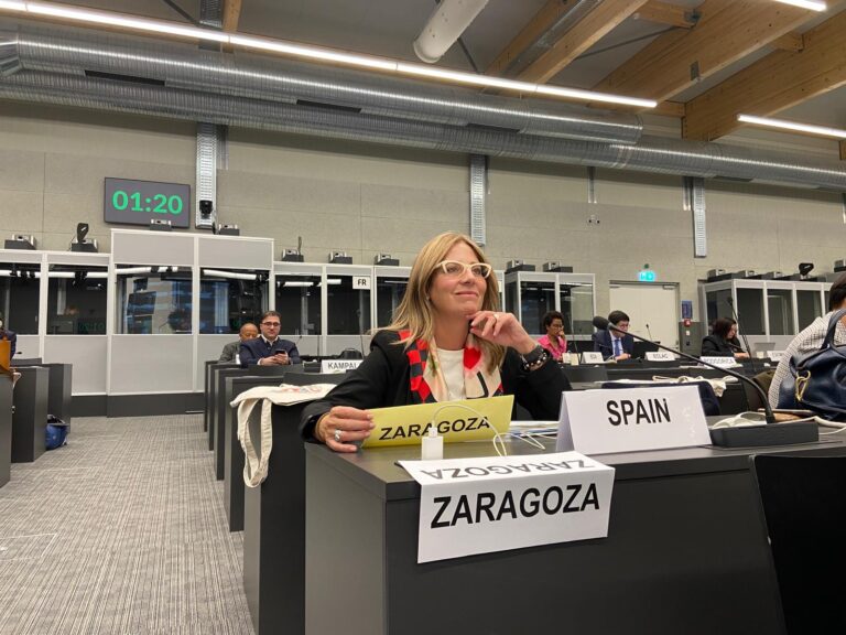 Zaragoza presenta su fiscalidad verde ante la ONU en Ginebra 2025