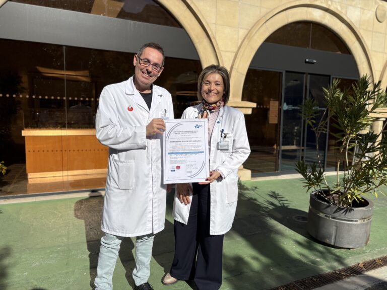 Hospital San Juan de Dios de Zaragoza logra certificación ENS alta