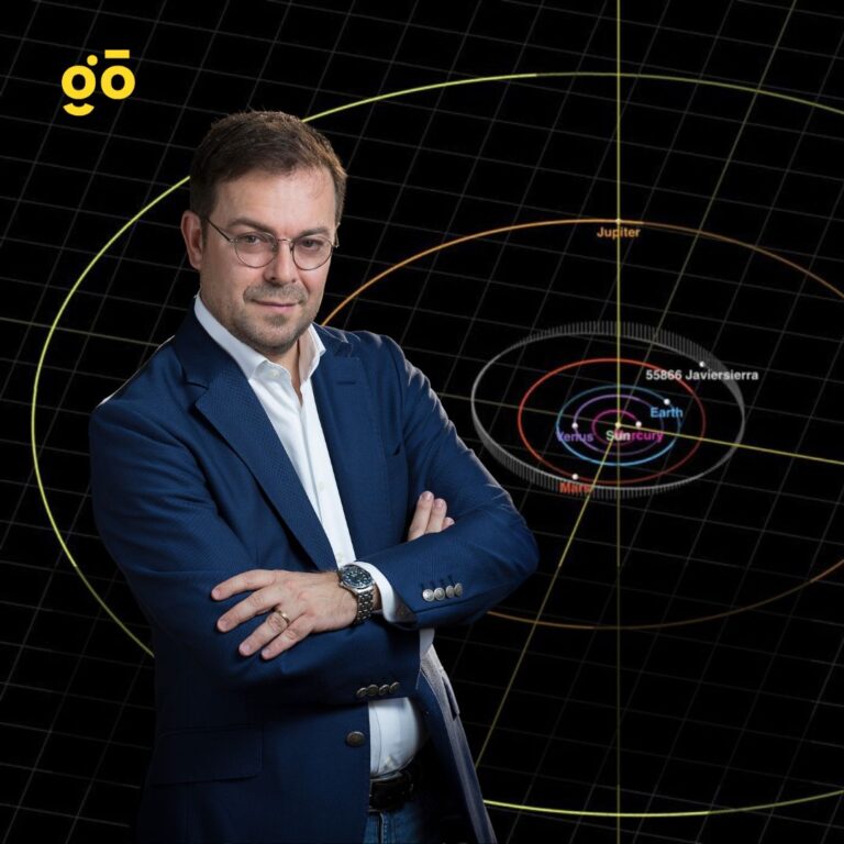 Javier Sierra entra en el firmamento: un asteroide recibe oficialmente su nombre