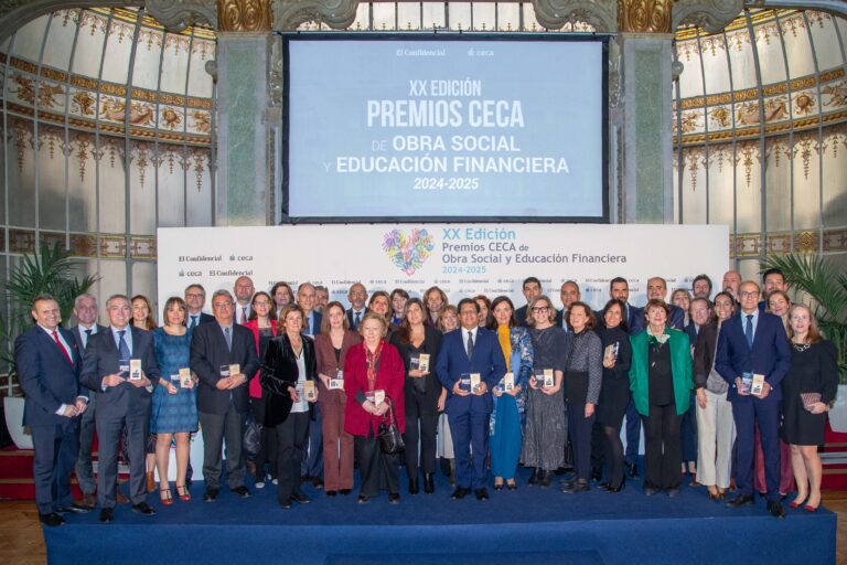 Fundación Ibercaja recibe Premios CECA por educación financiera 2025