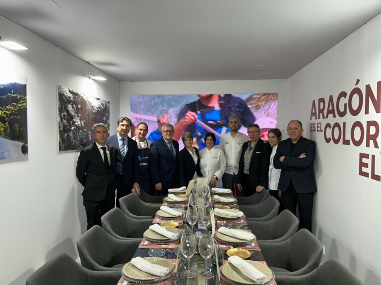 Aragón deslumbra en FITUR con un banquete de estrellas Michelin