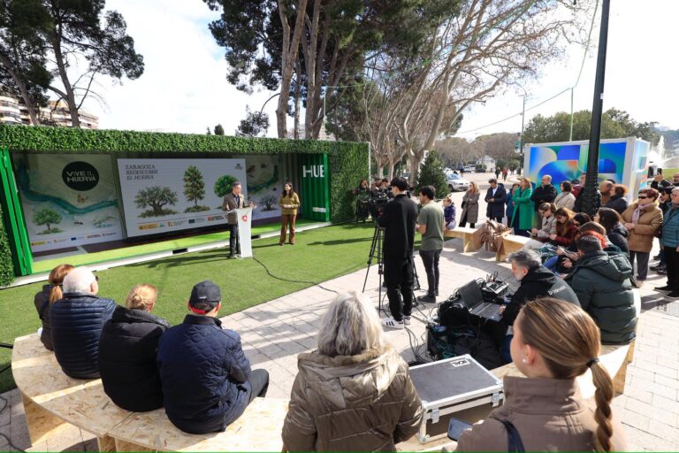 Zaragoza inaugura “Vive el Huerva”: exposición inmersiva que revela la regeneración del río en un gran corredor verde