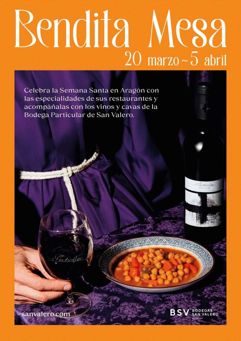 Bendita Mesa: el viaje gastronómico por Aragón que Bodegas San Valero propone para Semana Santa
