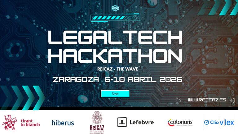Hackathon Legaltech en Zaragoza: innovación para el derecho en The Wave