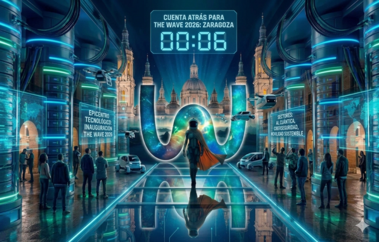 Cuenta atrás para The Wave 2026: Zaragoza se prepara para convertirse en el epicentro tecnológico de España