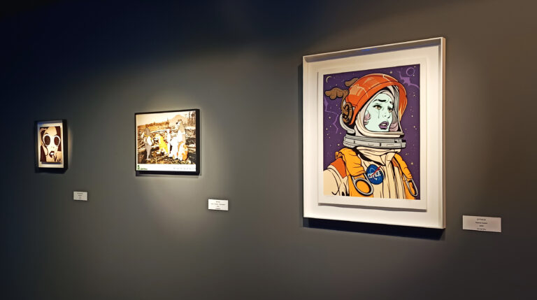 Las viñetas de cómic inspirando al arte contemporáneo mundial en el Centro de Historias