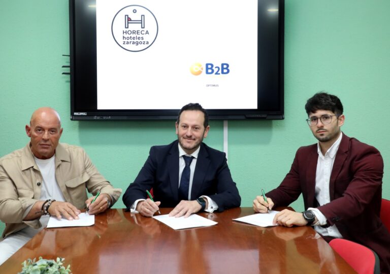 Horeca Hoteles Zaragoza firma acuerdo con B2B Energía para sostenibilidad