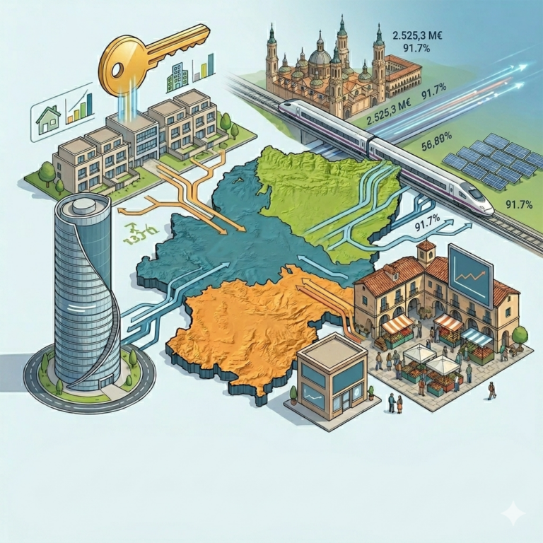 Aragón entra en un nuevo ciclo inmobiliario expansivo impulsado por la demanda y la escasez de oferta