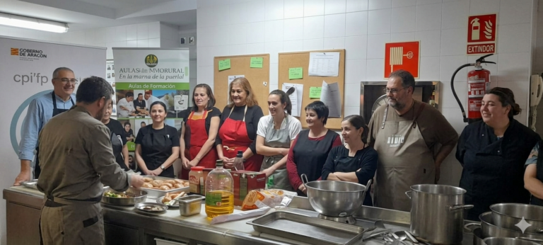 Curso de cocina tradicional revitaliza la gastronomía en Teruel