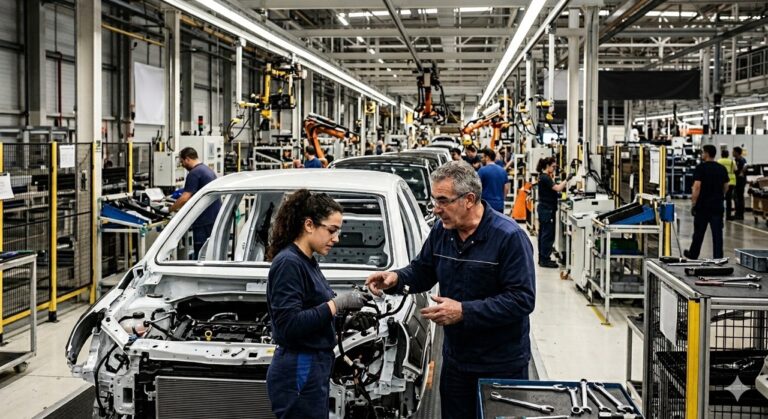Aragón consolida su peso en la automoción española mientras el sector afronta el desafío del relevo generacional