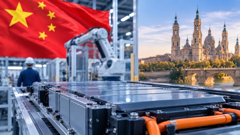 China controla el 72% del mercado mundial de baterías y su líder ha elegido Zaragoza para crecer en Europa