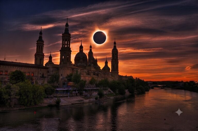 Aragón zona privilegiada de Europa para ver el eclipse total de Sol