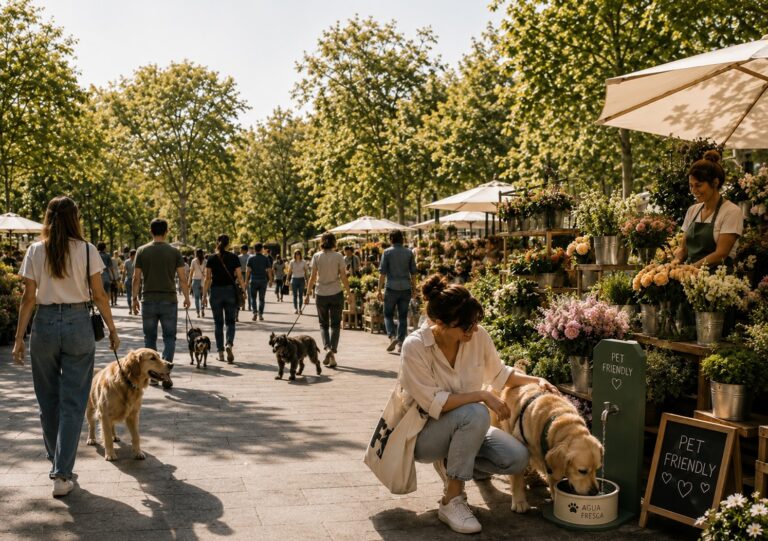 Zaragoza mira a los mercados florales europeos para revitalizar el corazón del Gancho