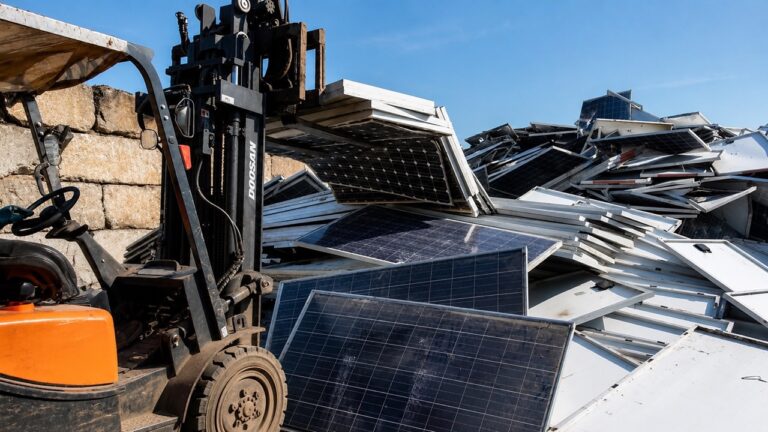 La francesa ROSI elige Teruel para instalar una planta que reciclará 10.000 toneladas de paneles solares al año