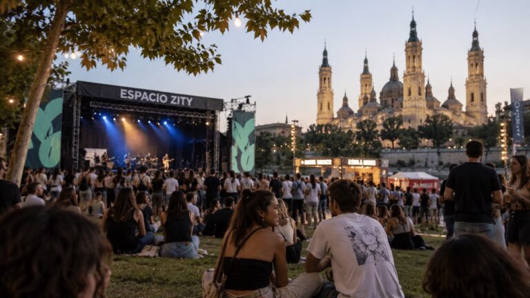 Espacio Zity suma «El Jardín», un quinto escenario para las Fiestas del Pilar 2026
