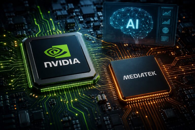 Nvidia invierte 3.500 millones de dólares en MediaTek y amplía su dominio sobre el ecosistema de la inteligencia artificial