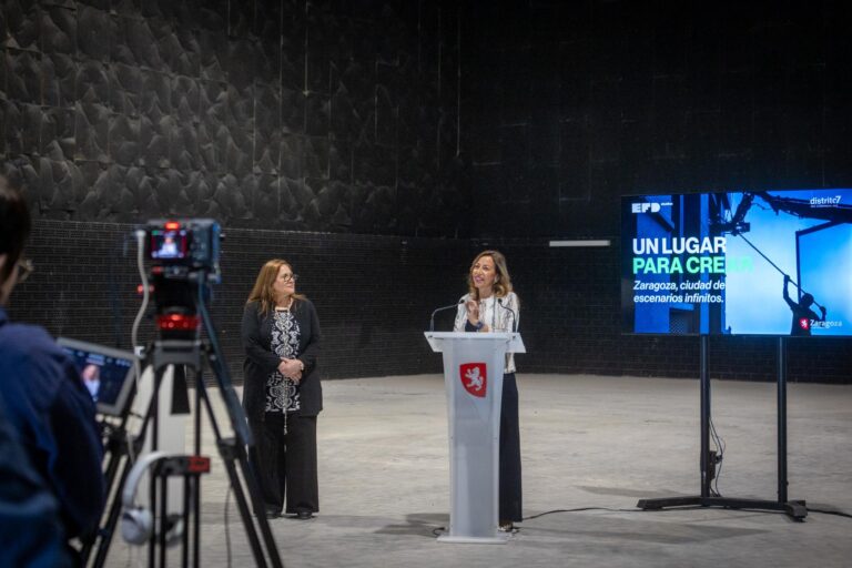 Zaragoza firma con EFD Studios la gestión de los platós de Distrito 7