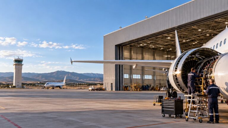 El Aeropuerto de Teruel incorporará un hangar para formar a los futuros técnicos de mantenimiento aeronáutico