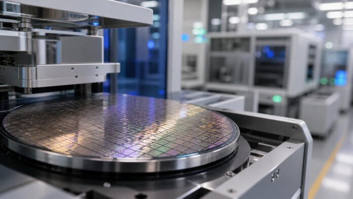 Applied Materials invertirá 5.000 millones de dólares en India en diez años Imagen editorial ilustrativa sobre Applied Materials invertirá 5.000 millones de dólares en India en diez años