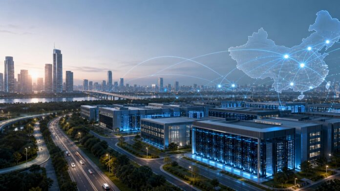 China crea un grupo estatal para impulsar el mercado nacional de datos Imagen editorial ilustrativa sobre China crea un grupo estatal para impulsar el mercado nacional de datos